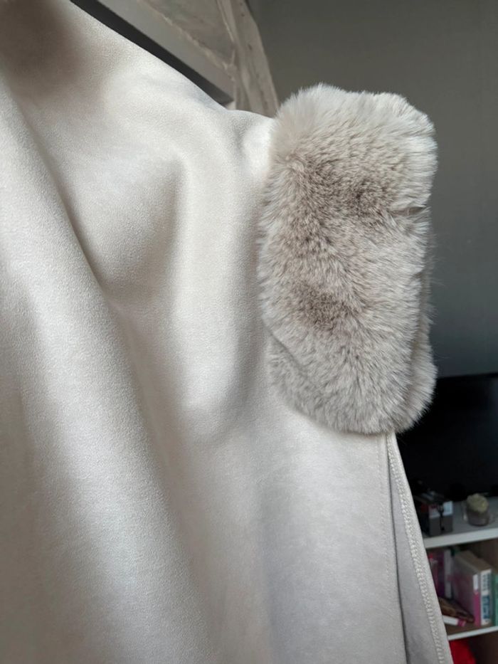 Cape beige taille unique - photo numéro 4