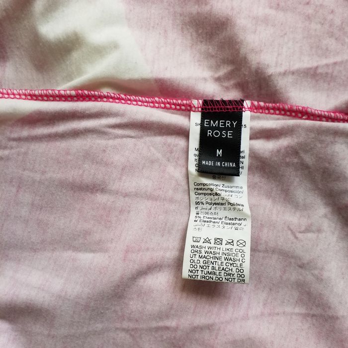 Robe longue décontracté et ample aux motifs floraux fuchsia blanc taille M - photo numéro 8