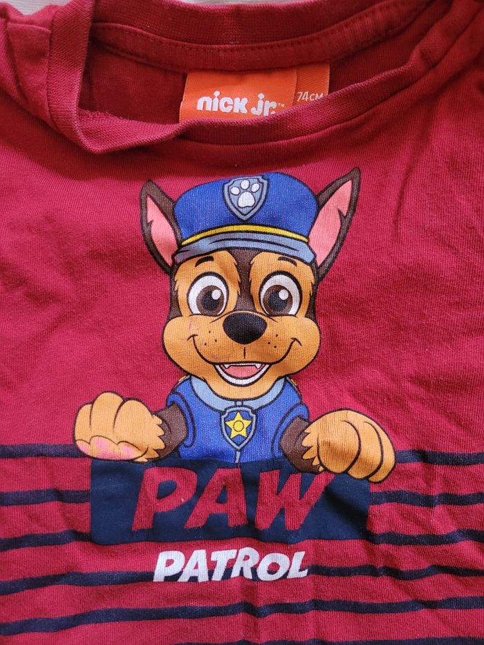 T shirt manches longues 74 cm - photo numéro 2