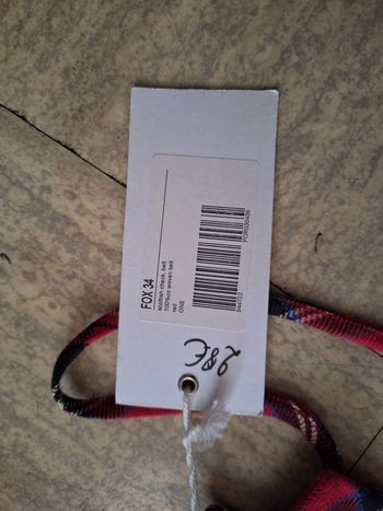 Ceinture style ecossais 