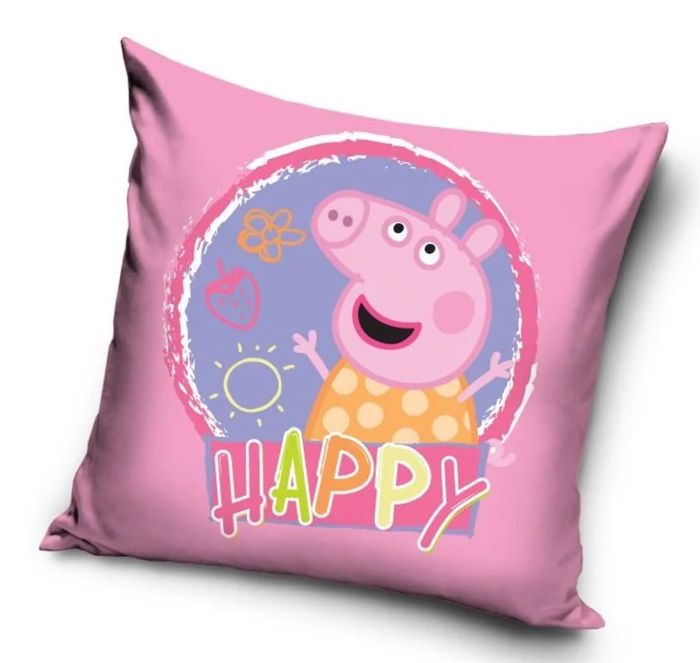 COUSSIN PEPPA PIG 40x40CM - NEUF