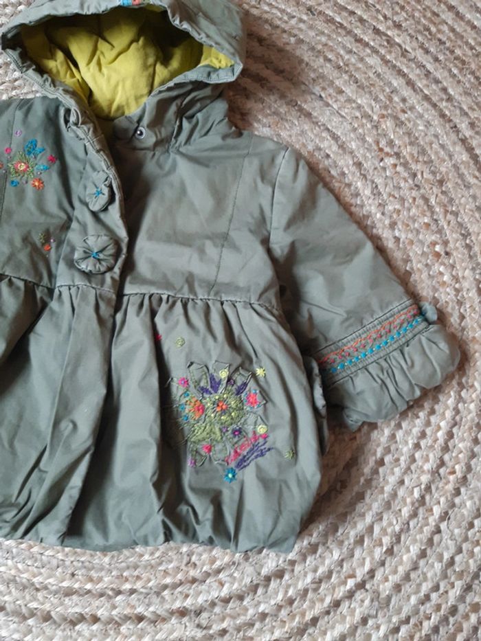 Manteau à capuche Catimini 12 mois - photo numéro 2