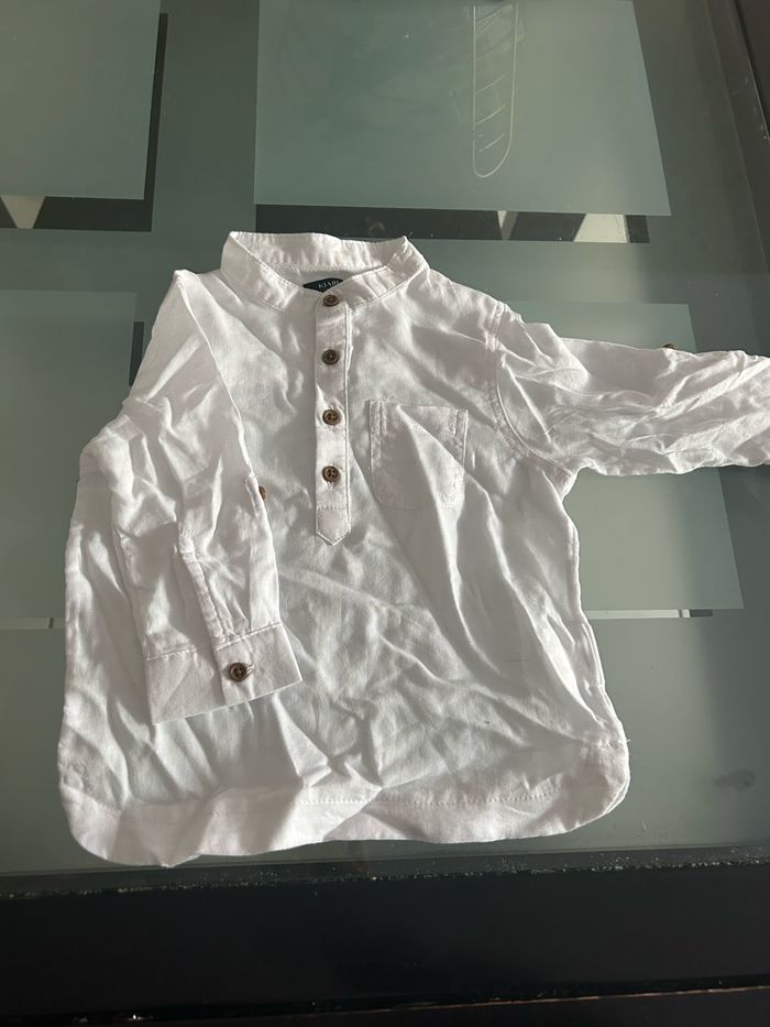 Chemise légère façon lin