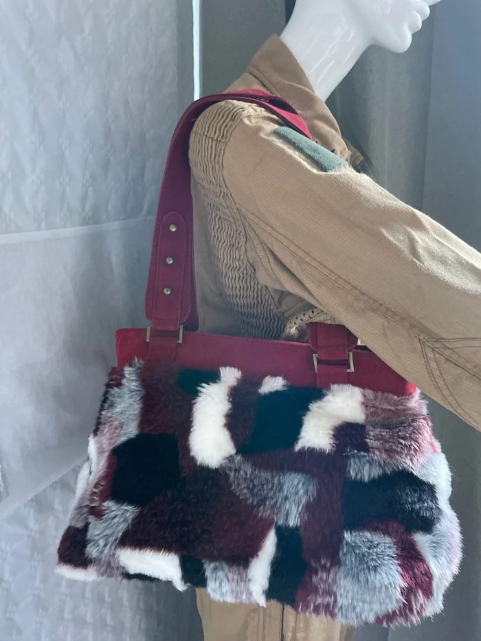 Sac fausse fourrure - Comme neuf - photo numéro 2