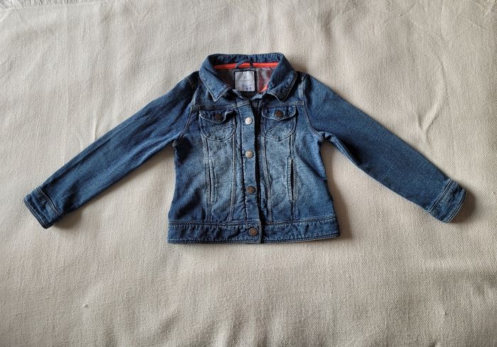 Veste en jeans okaidi 5 ans 108 cm - photo numéro 3