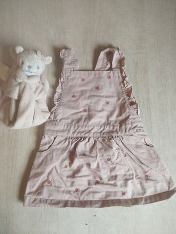 Salopette fleurie 18 mois