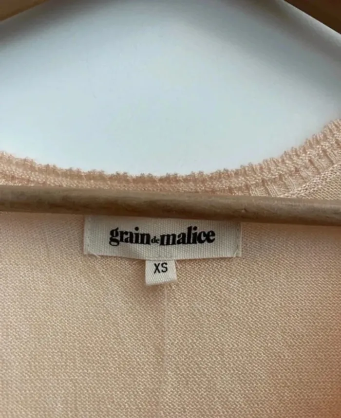 Superbe Pull neuf leger printemps été Grain de Malice 🌸 34 36 - photo numéro 2