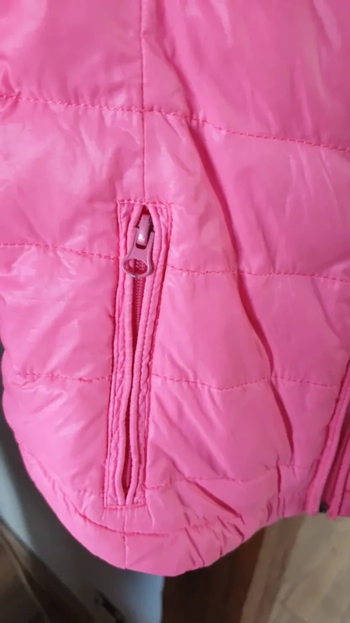 Veste matelassée rose - photo numéro 7