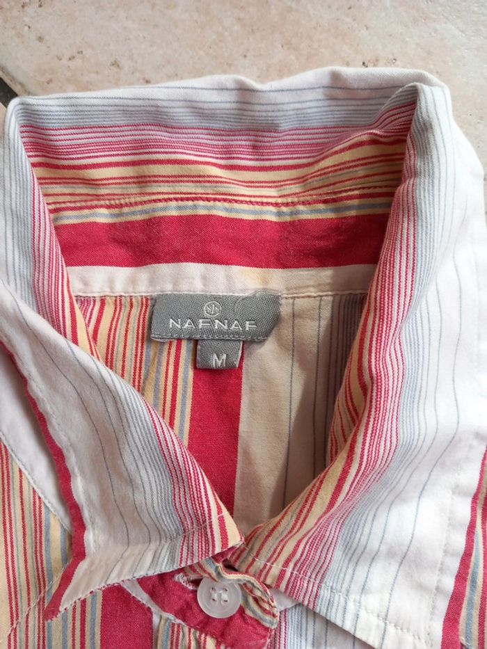 🎀chemise tunique Naf Naf T38 - photo numéro 4