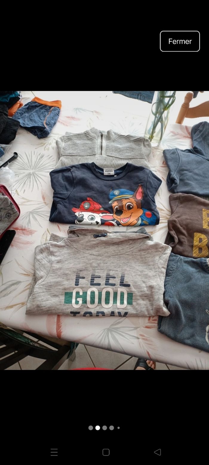 Lot de pull taille 8 ans - photo numéro 2