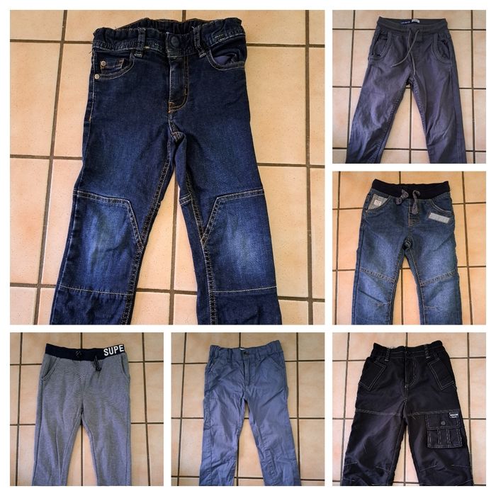 Lot de 6 pantalons 4 ans