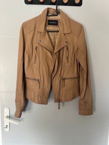 Veste en cuir oakwood 