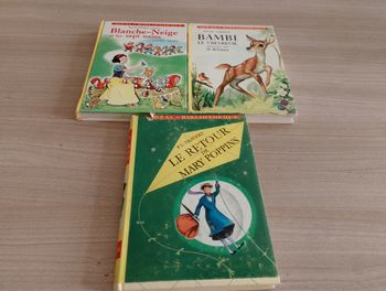 Lot de 3 livres, Disney (idéal bibliothèque)(4)