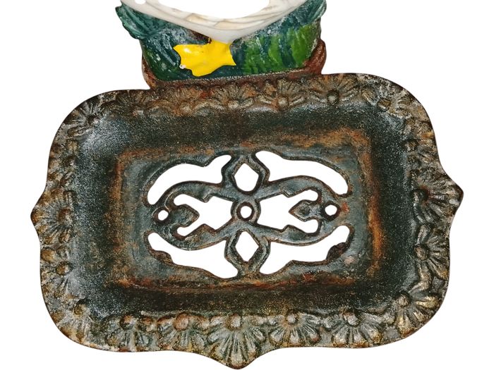Porte Savon Canard En Fonte - photo numéro 3