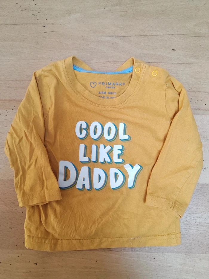 T-shirt manches longues 6 mois - photo numéro 2