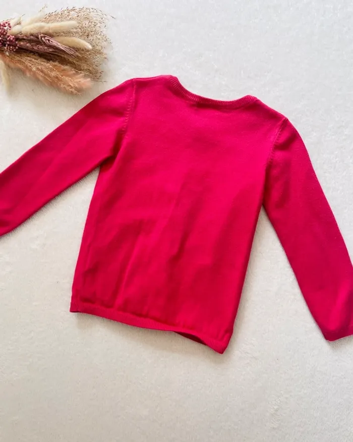 Gilet rose / framboise 4 ans - Du pareil au même - photo numéro 3