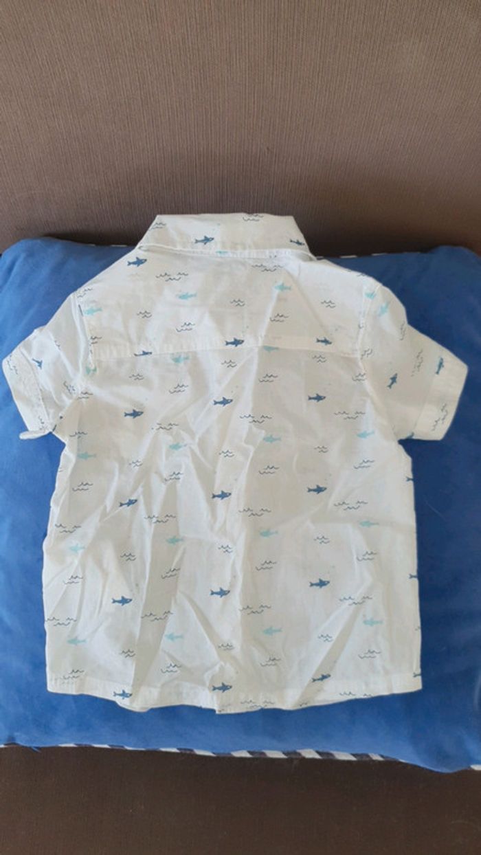 Chemise manches courtes Kiabi 12 mois - photo numéro 3