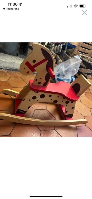 Cheval à bascule JANOD