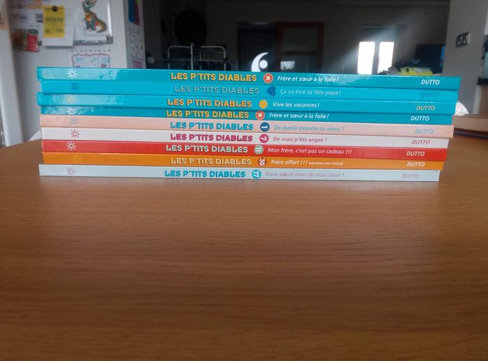 BD livre enfant - Lot de 9 BD - Les p'tits diables - photo numéro 3