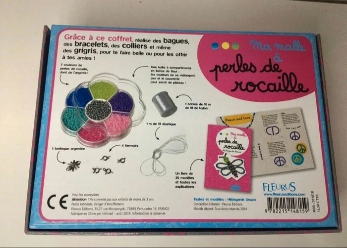 Ma malle à perles de rocaille Fleurus - photo numéro 4