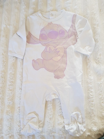 Pyjama coton fille ou garçon 3 mois stitch Disney