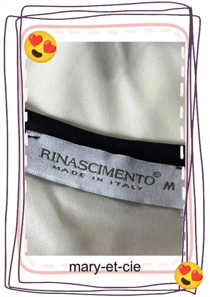 SOLDÉ - Blouse manches courtes taille M - Rinascimento - photo numéro 7