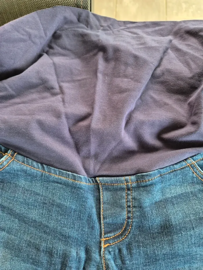 Jean, Pantalon + Jupe Pour Femme Enceinte - photo numéro 3