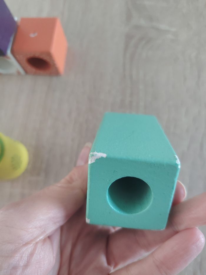 Cubes d'activités sonores,sensoriels et à empiler Moulin Roty - photo numéro 3