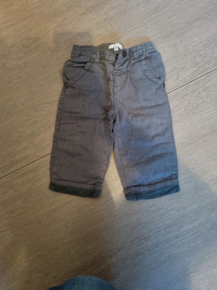 Pantalon à rayures bébé