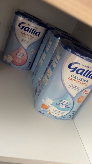 Lait galia 3 eme âge