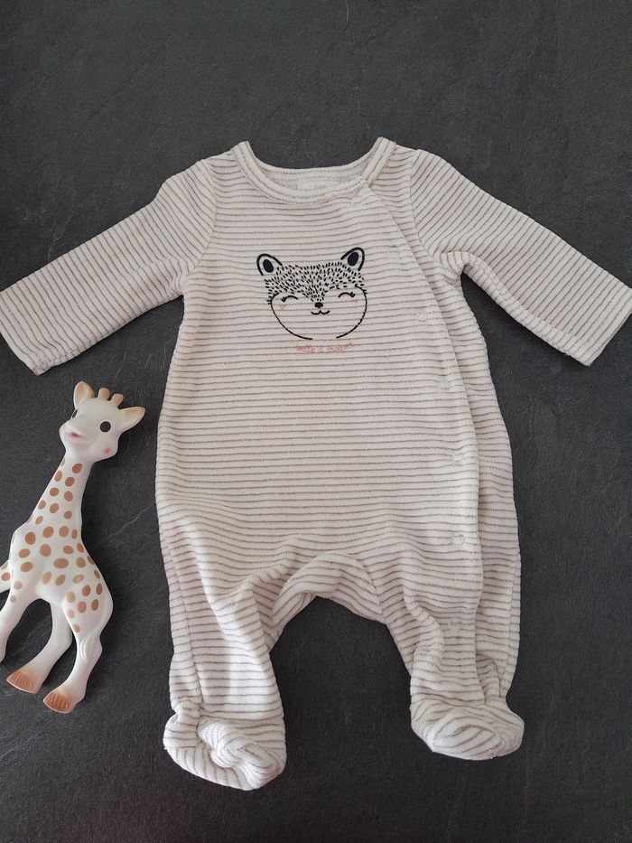 Grenouillère velours - photo numéro 2