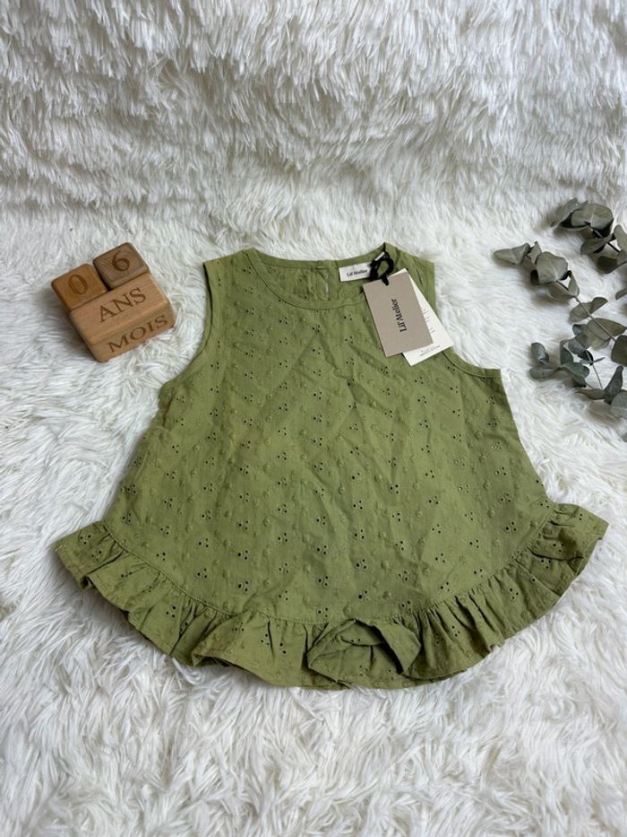 Haut broderie anglaise Lil Atelier taille 6 ans