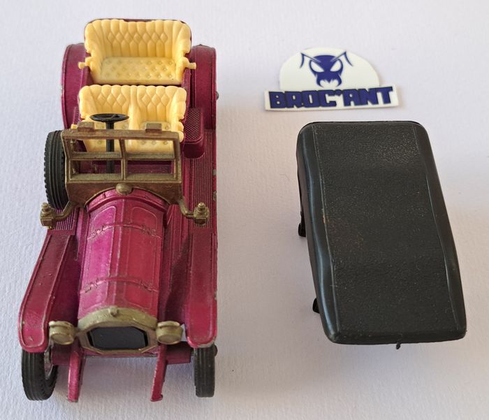 Voiture miniature 1909 Thomas Flyabout - Lesney Matchbox 1978 - photo numéro 3