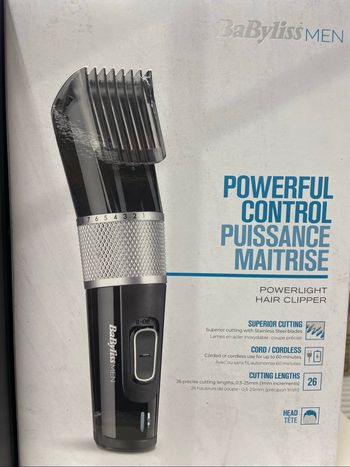 Tondeuse babyliss neuve