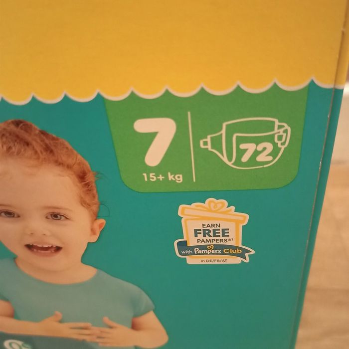 Pampers baby dry taille 7(72 Couches) - photo numéro 2