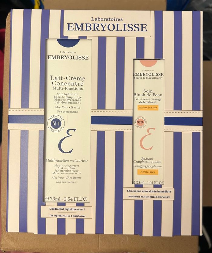 Coffret Embryolisse Lait-Crème Concentré et Soin Blush de Peau - photo numéro 1