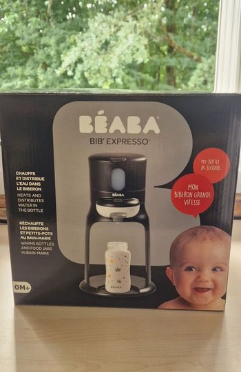 Chauffe biberon noir