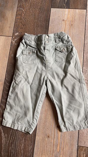 Pantalon vert obaibi vert 12 mois