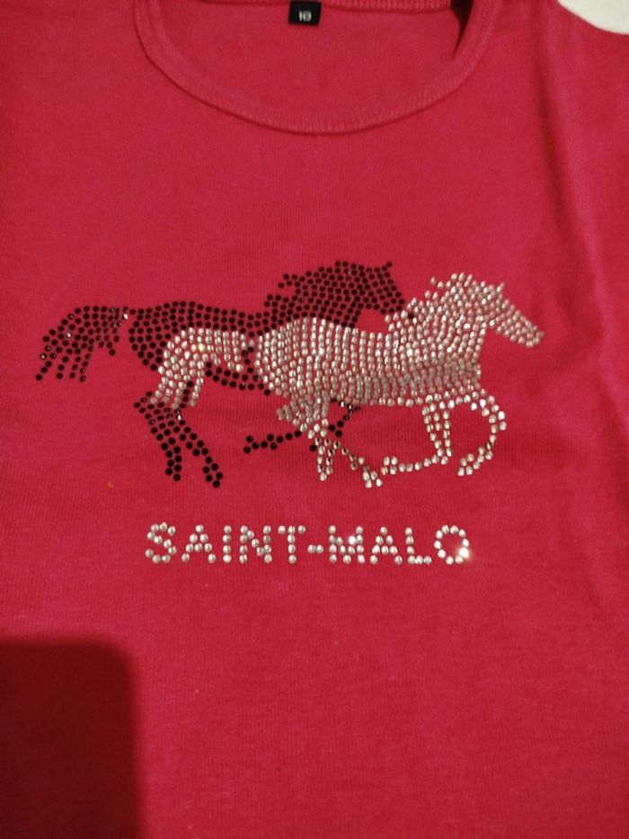 Lots de 2 thee shirts fille - photo numéro 2