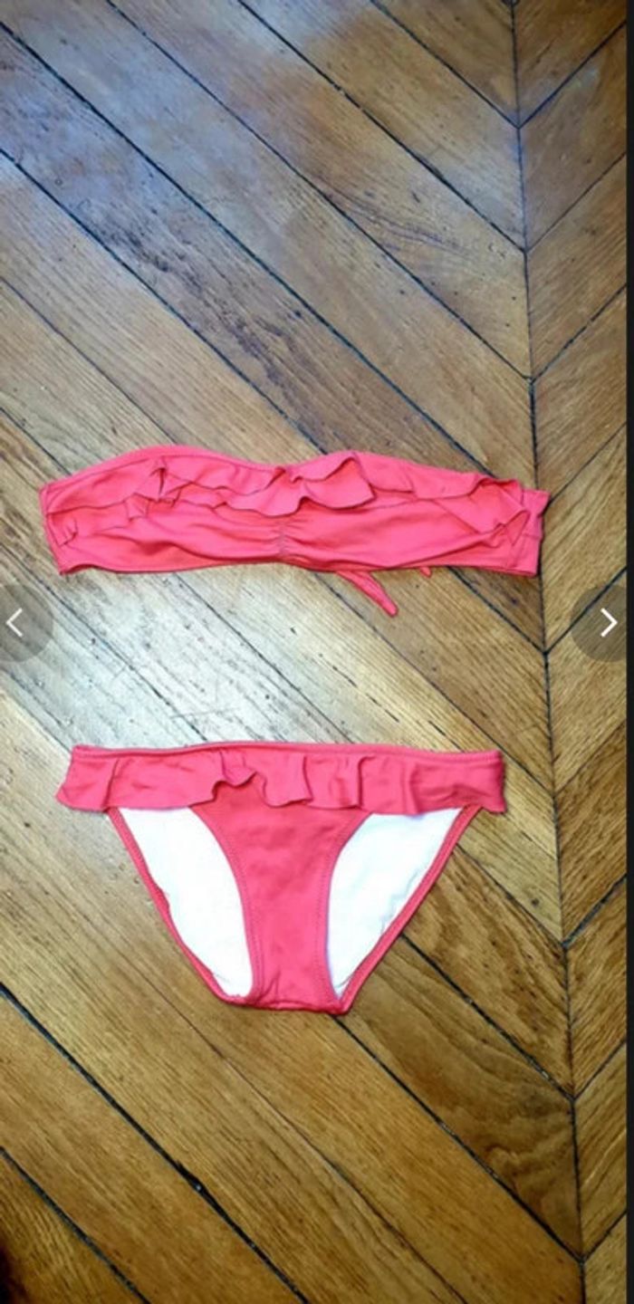 Maillot de bain rouge Taille 12 ans - photo numéro 3