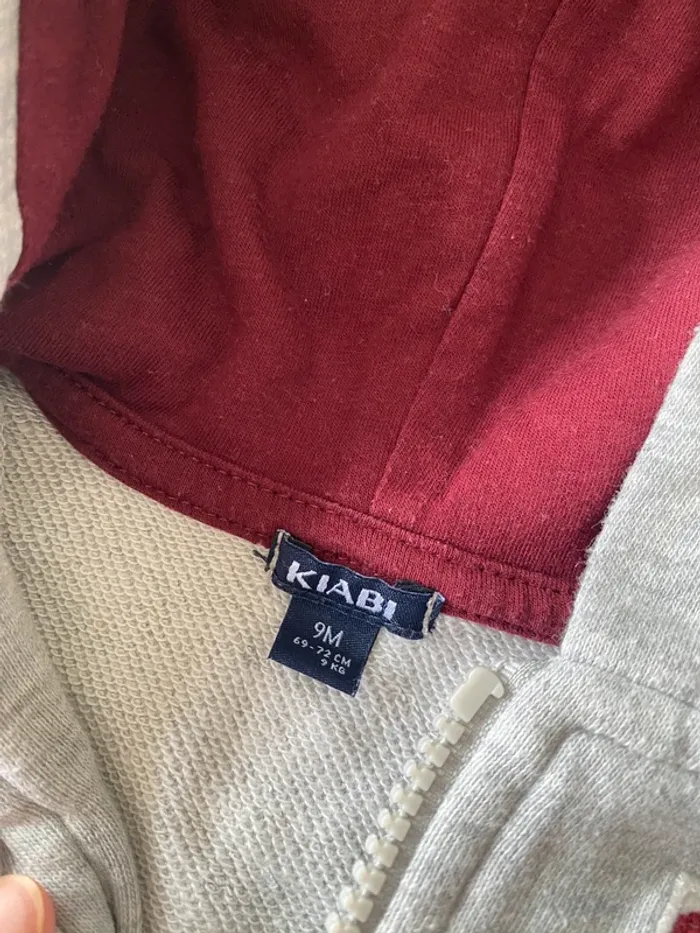 Veste zippée Kiabi - photo numéro 2