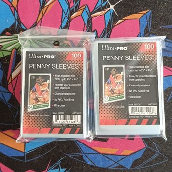 Lot de 2  sleeve par 100 ultra pro