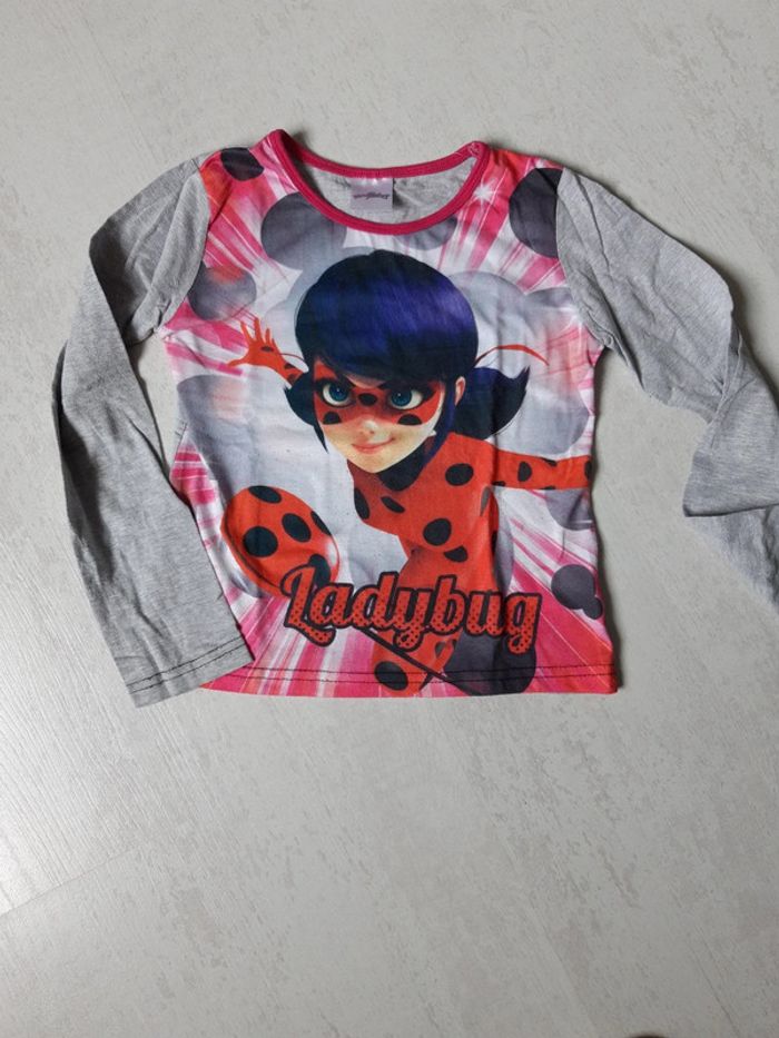 Tee shirt Lady Bug 5 ans