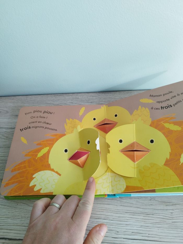 Livre pop-up un deux bêê meuh - photo numéro 3