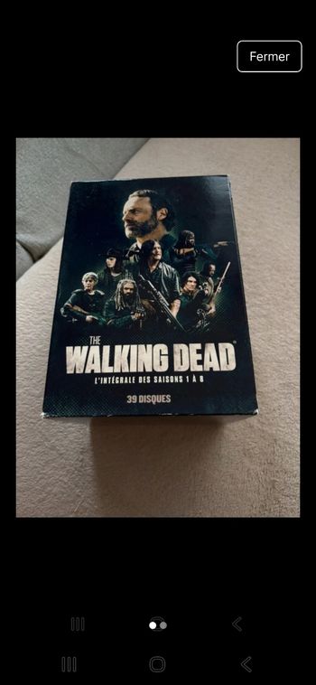 Coffret walking dead