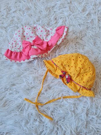 Lot de 2 chapeaux taille 1