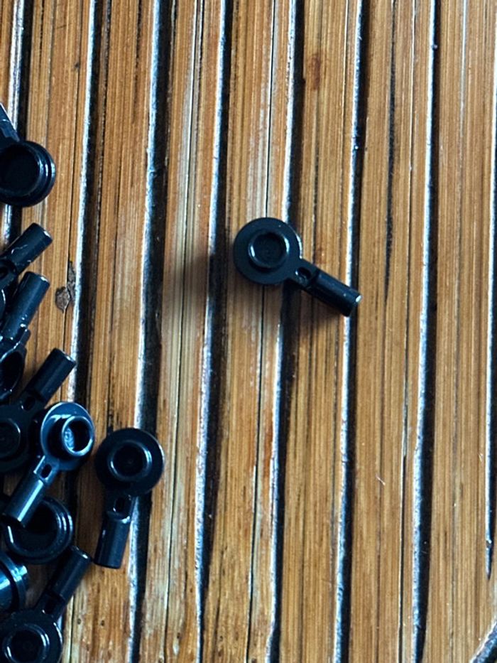 20 lego Bar 1L with 1 x 1 Round Plate with Hollow Stud - photo numéro 2