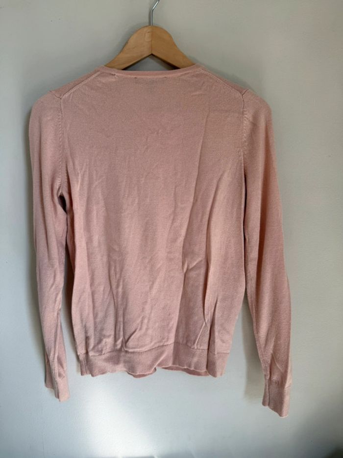 Pull rose à perles - photo numéro 2