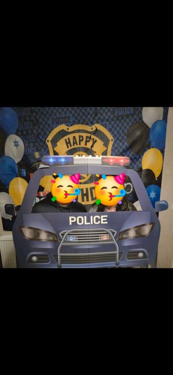 Decoration anniversaire Police et deguisement policier