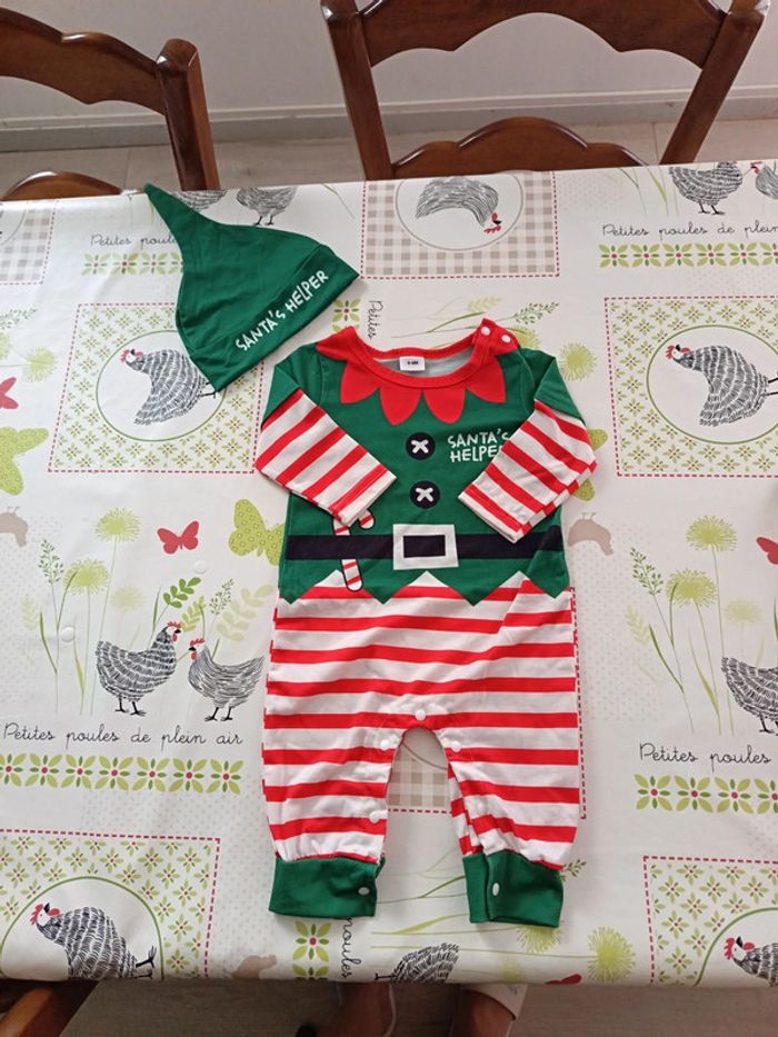 Ensemble Noël taille 3/6 mois